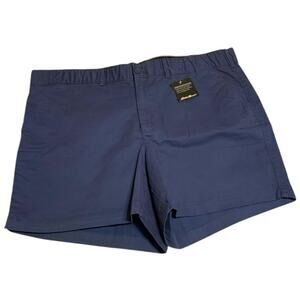 New Eddie Bauer Womens Boyfriend Midrise Shorts size 20W